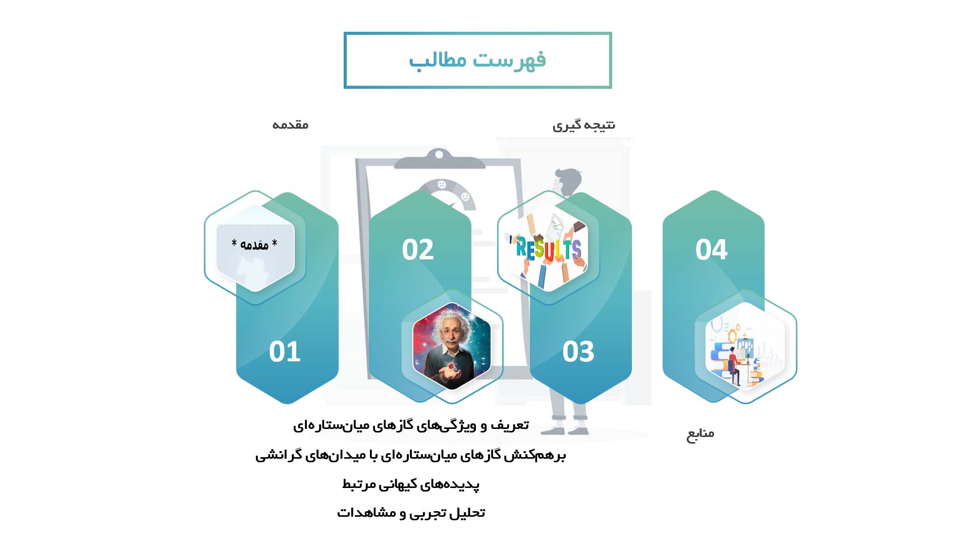 پاورپوینت در مورد رفتار گازهای میان‌ستاره‌ای